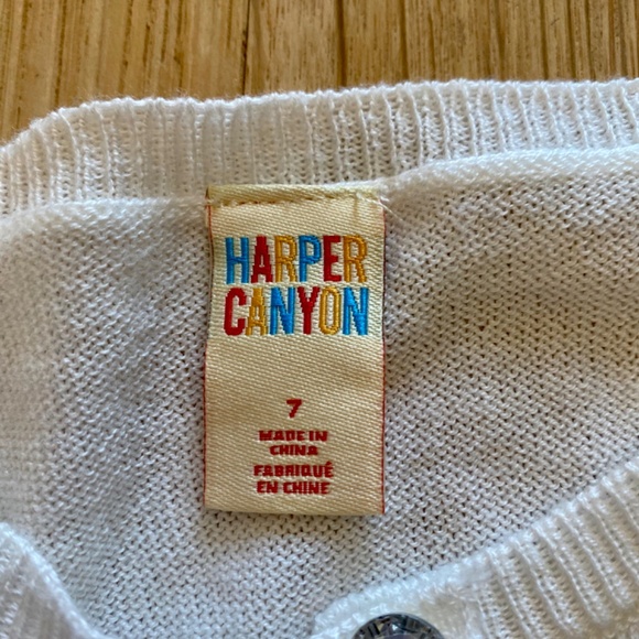 White Button Up Sweater - Picture 3 of 3